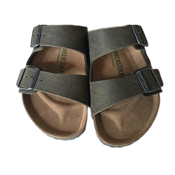 Birkenstock NWOB Arizona BS Green Natural Cork Footbed Size 8.5 Mens - Picture 3 of 6